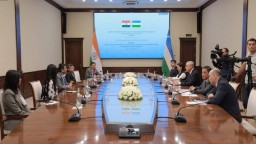 Tashkent: CJI DY Chandrachud holds bilateral meeting with Uzbekistan's Chief Justice